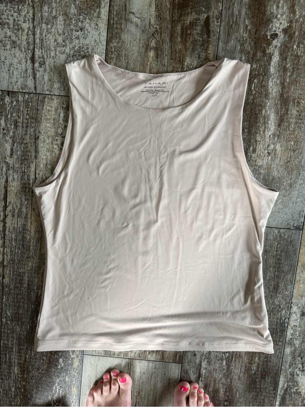 2 for $20 sale: Trio of tank tops camisoles French laundry black white and beige - Picture 5 of 7